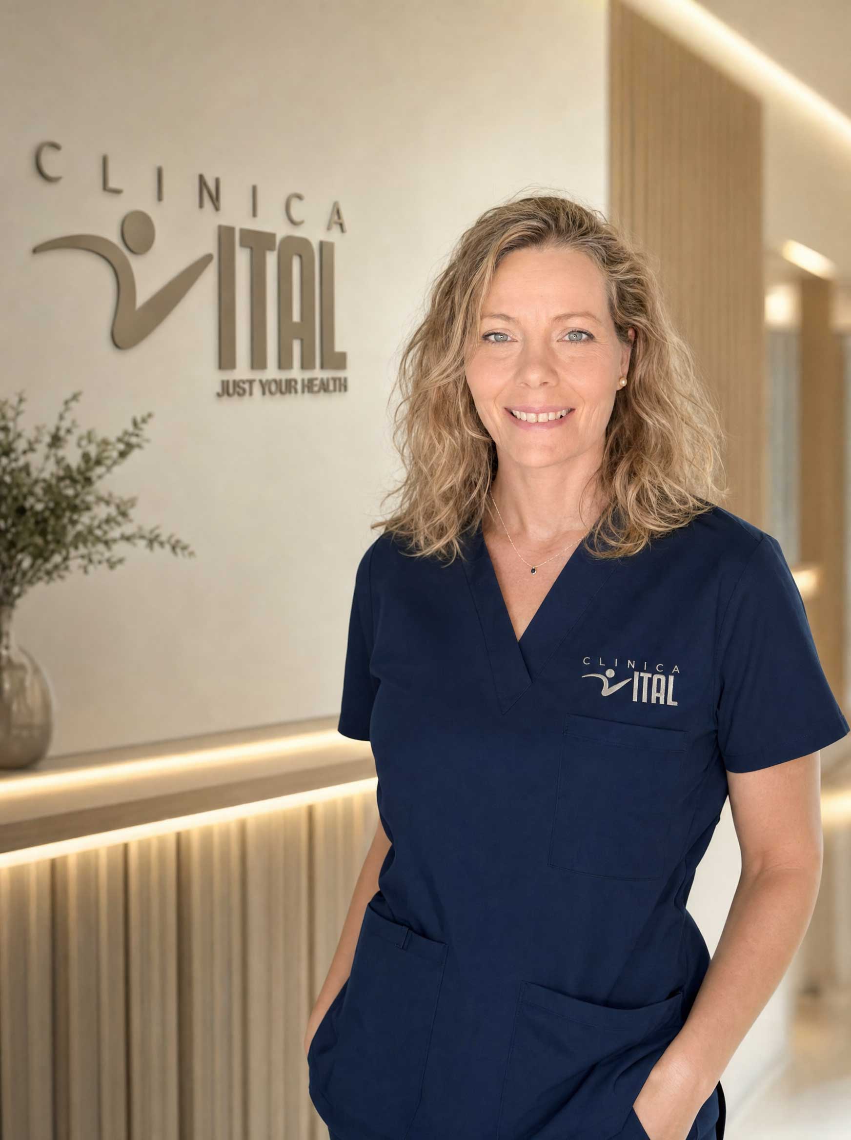 Cristina Moser, Nutrithérapeute fonctionnelle à la Clínica Vital